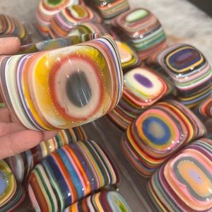 Sobral PopArt bangle. Authentic original stamped.